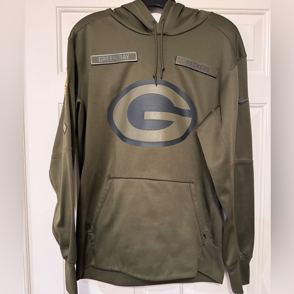 NFL Salute to Service Green Bay Packers Nike Hoodie